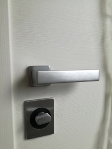 Particolare porta blindata